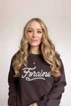 Charger l'image dans la galerie, Crewneck "Foraine" - Marron et beige
