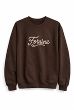 Charger l'image dans la galerie, Crewneck "Foraine" - Marron et beige
